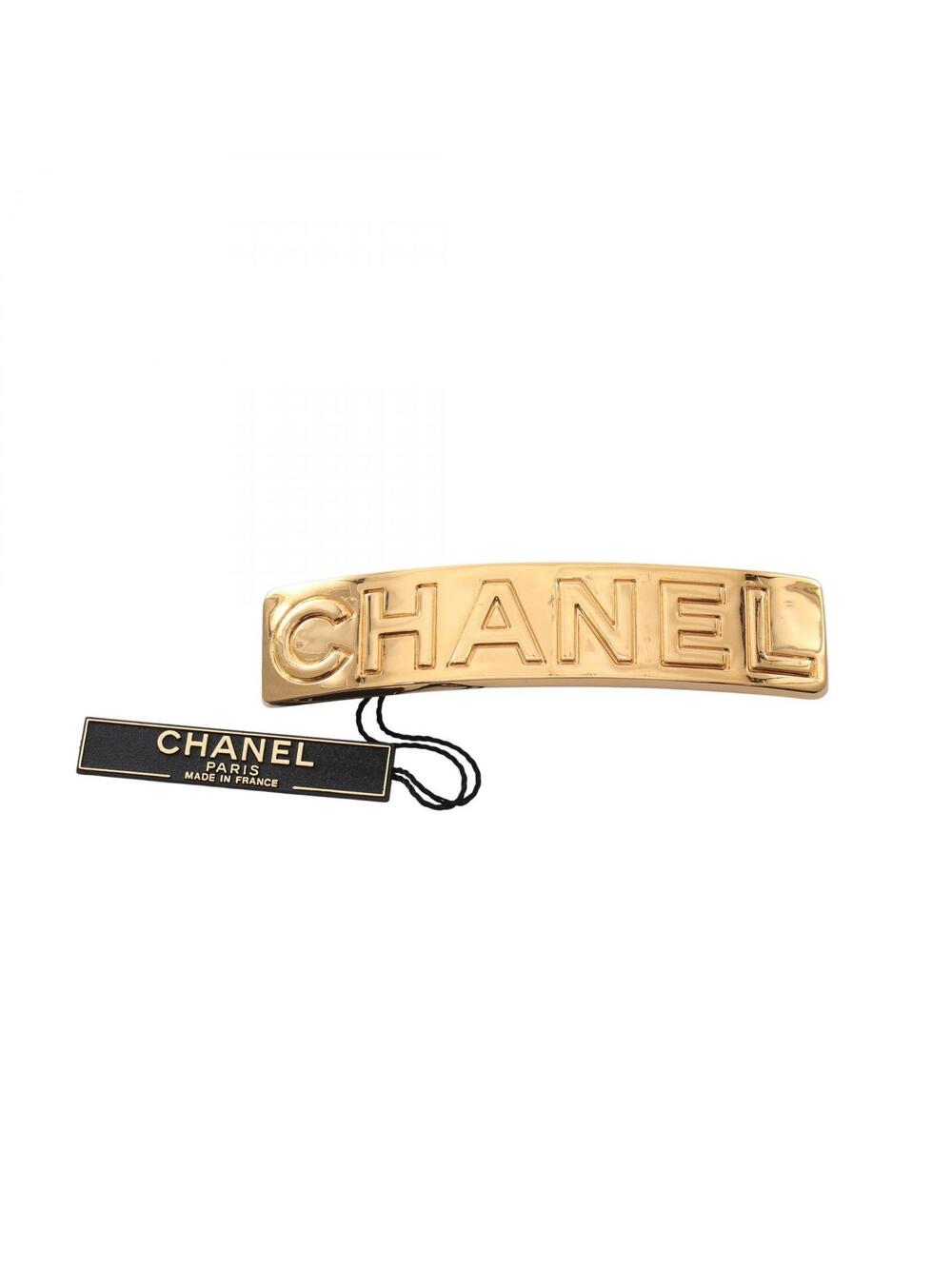 Chanel Logo Valletta Hair Clip #297098C61B
